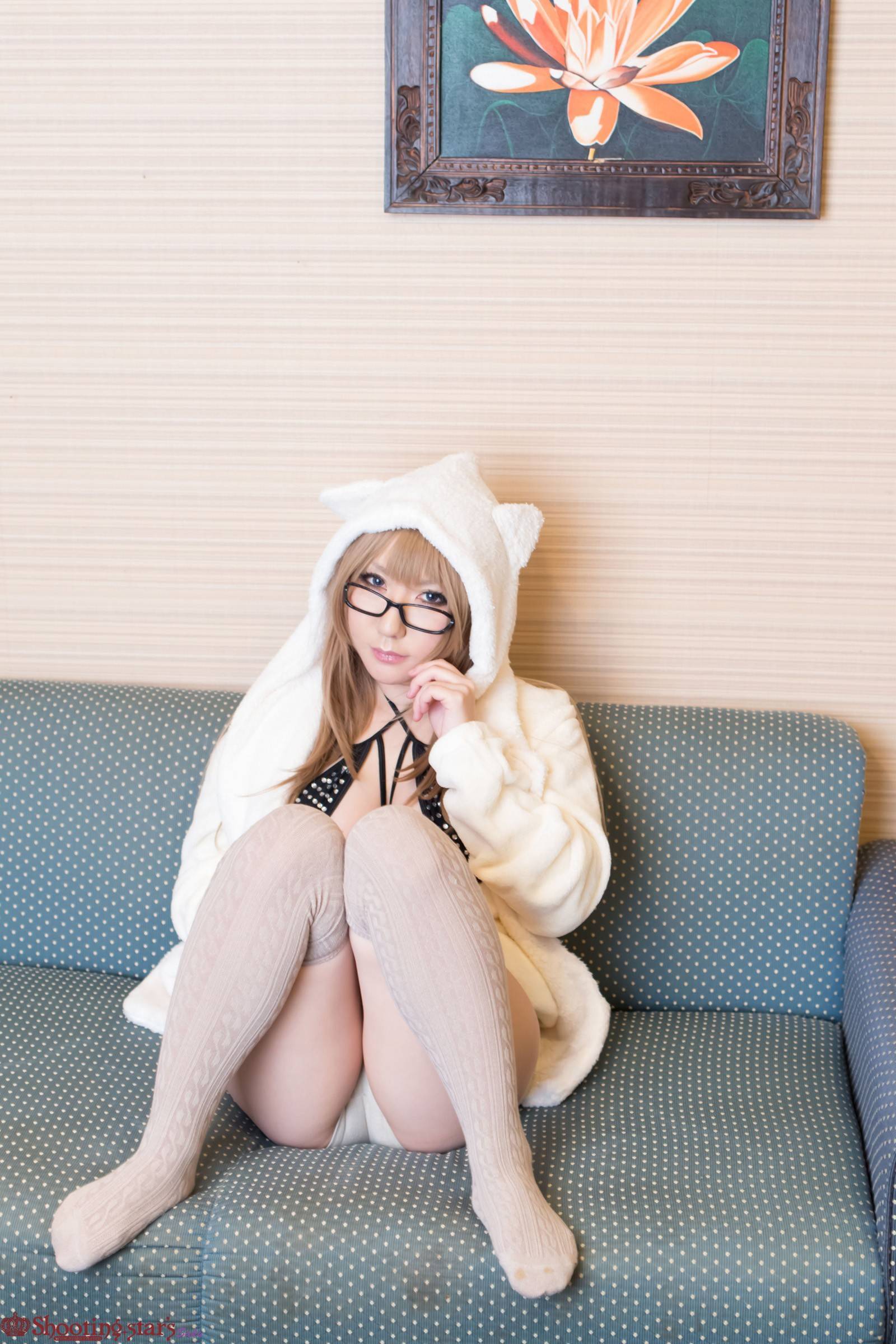 [Cosplay]  Big Boobs Hot Secretary Cosplay Set 2